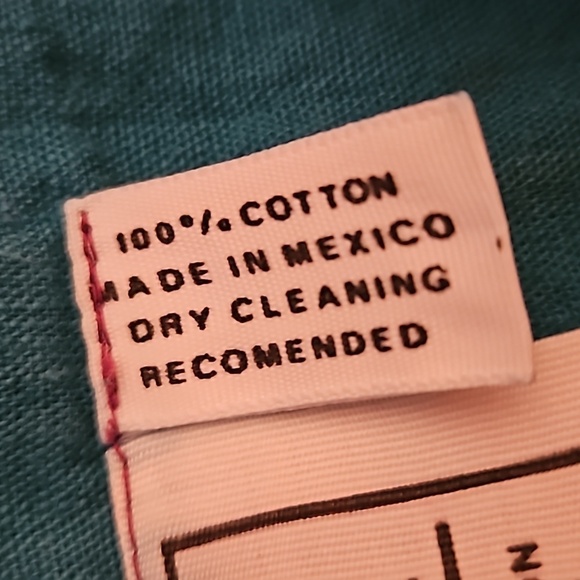 VTG OPUS 1 1970s Mexican Pink Patchwork Horn Beaded Fringe Boho Festival Dress - Picture 16 of 16